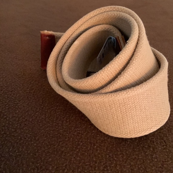 Aeropostale Canvas and Faux Leather Belt NWT - Picture 5 of 6